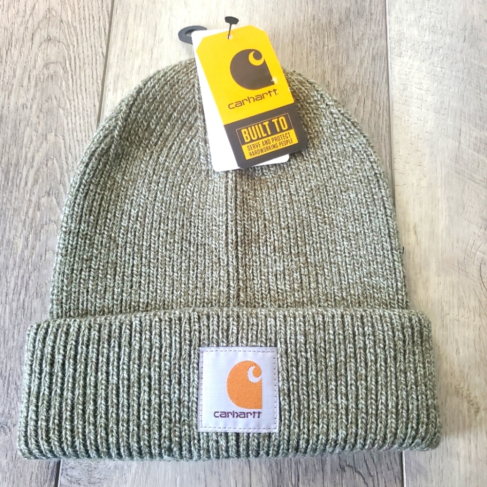 Carhartt Women's Beanie, Heather Green, Adult size
